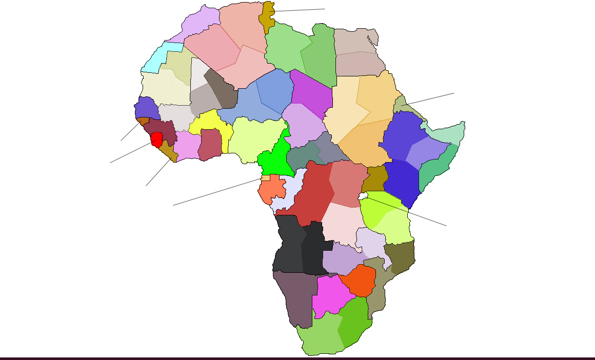 the map