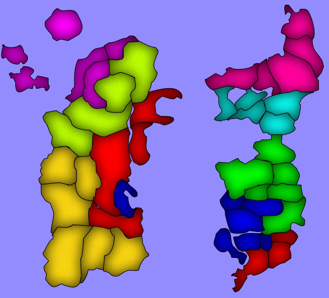 the map