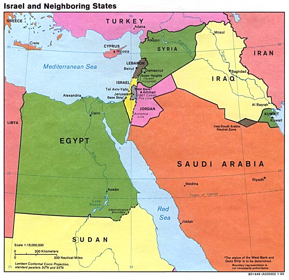 the map