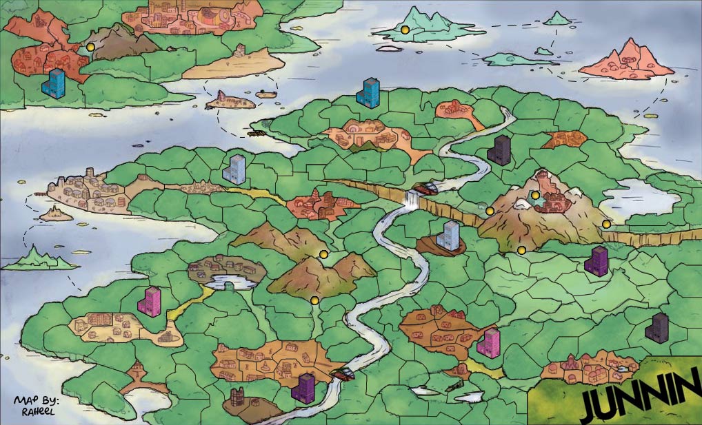 the map