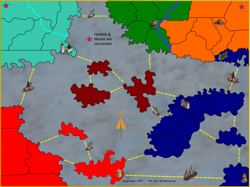 the map