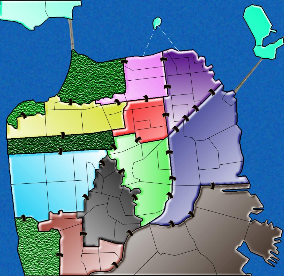 the map